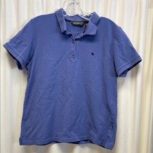 Eddie Bauer Purple Polo Shirt Large Tall
